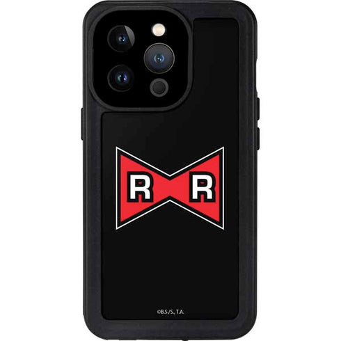 Dragon Ball Z Red Ribbon Army iPhone 15 Pro Waterproof Case